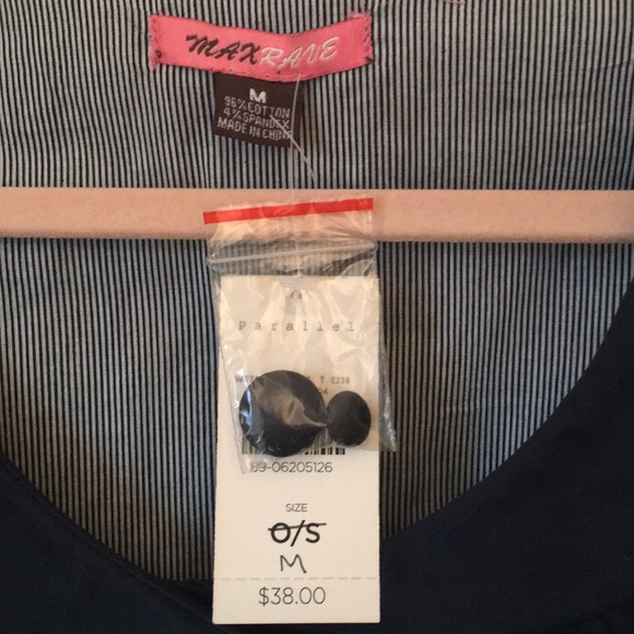 Lightweight fitted navy blue jacket - Picture 6 of 8